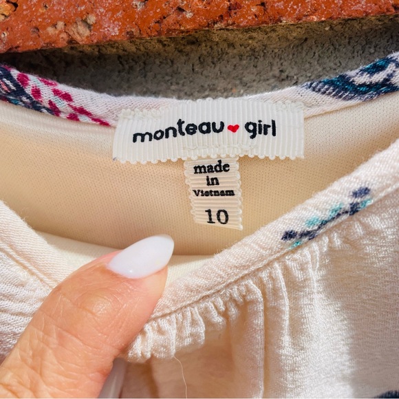 Monteau Girl’s dress, SZ 10 - Picture 3 of 3